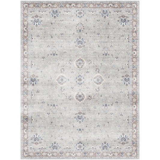 Shiraz - Silver/Slate (Rug Cover)