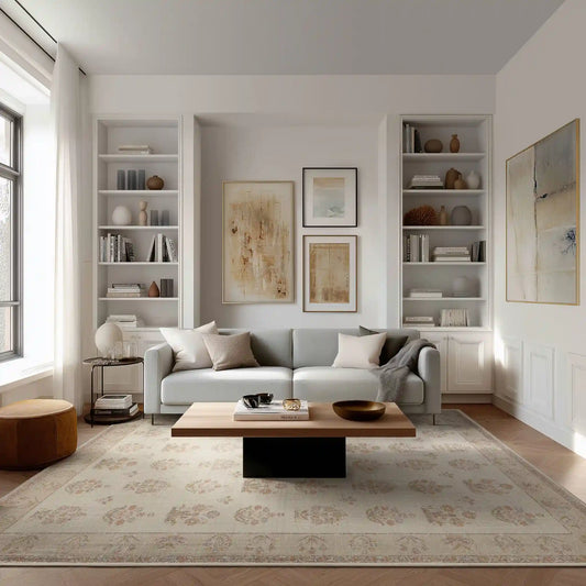Jasmine - Linen/Brick