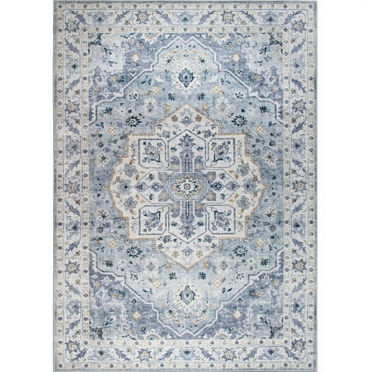 Amara - Light Blue/Ivory (Rug Cover)