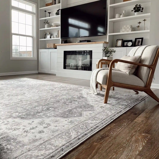 Amara - Ash/Natural (Rug Cover)